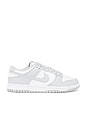 view 1 of 6 Dunk Low Retro in White & Grey Fog