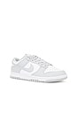 view 2 of 6 Dunk Low Retro in White & Grey Fog