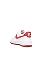 view 3 of 6 Air Force 1 '07 in White, Dragon Red, & White