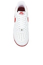 view 4 of 6 Air Force 1 '07 in White, Dragon Red, & White