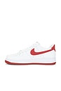 view 5 of 6 Air Force 1 '07 in White, Dragon Red, & White