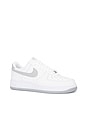 view 2 of 6 Nike Air Force 1 '07 in White, Light Smoke, & Grey