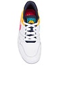 view 4 of 6 Nike Full Force Lo in White, Racer Pink, & Thunder Blue