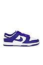 view 1 of 6 Nike Dunk Low Retro in White, Concord, & University Red