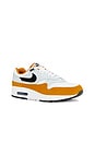 view 2 of 6 Nike Air Max 1 in White, Black Monarch, & Pure Platinum