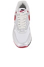 view 4 of 7 Nike Air Max 1 Prm Sneaker in White, Chile Red, & Metallic Silver