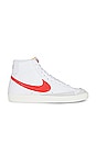 view 1 of 6 CHAUSSURES BLAZER MID '77 VINTAGE in White,Habanero Red,Medium Blue & Sail