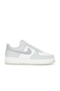 view 1 of 6 AIR FORCE 1 スニーカー in Light Silver, Light Pumice, & Summit White