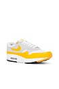 view 2 of 6 Air Max 1 Ess in White, University Gold, & Pure Platinum