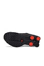 view 6 of 6 Shox R4 Sneakers in Black, Max, & Orange