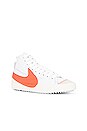 view 2 of 6 Blazer Mid '77 Jumbo in White, Mantra Orange & Sail