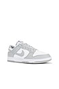 view 2 of 6 Nike Dunk Low Retro in White, Lt Smoke Grey-White