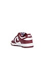 view 3 of 6 Dunk Low Retro in White, Redwood, & Gym Red
