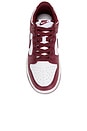 view 4 of 6 Dunk Low Retro in White, Redwood, & Gym Red