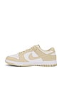 view 5 of 7 Dunk Low Retro SE in White & Gold