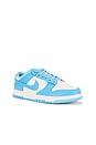 view 2 of 6 Dunk Low Retro in Coconut Milk, University Blue, & Gym Red