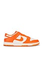 view 1 of 6 Nike Dunk Low Retro Sneakers in Pale Ivory & Safety Orange