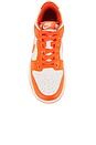 view 4 of 6 Nike Dunk Low Retro Sneakers in Pale Ivory & Safety Orange