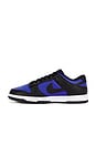 view 5 of 6 Nike Dunk Low Retro Sneakers in Hyper Royal, Black, & White