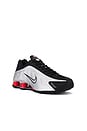 view 2 of 6 Shox R4 Sneakers in Metallic Silver & Black