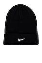 view 3 of 3 NSW Cuffed Swoosh Beanie in Black