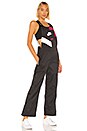 view 1 of 3 Overalls in Black, Noble Red & White