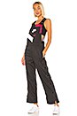 view 2 of 3 Overalls in Black, Noble Red & White