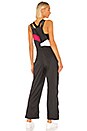 view 3 of 3 Overalls in Black, Noble Red & White