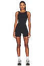 view 2 of 4 Yoga Dri Fit Luxe 5 Inch Jumpsuit in Black