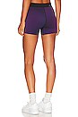 view 4 of 5 Race Essential Tight Short in Vivid Purple, Black, & Bright Crimson