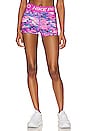 view 1 of 4 SHORT NIKE PRO in Active Fuchsia & Opti Yellow