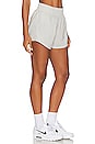 view 2 of 4 One Dri Fit High Rise 3 Inch Short in Light Iron & Reflective Silver