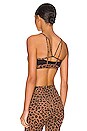 view 3 of 4 Indy Foil Bra in Archaeo Brown