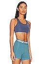 view 2 of 4 Medium-support Non-padded Sports Bra in Diffused Blue