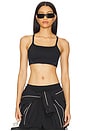 view 1 of 4 Light-Support Lightly Lined Sports Bra in Black & Navy