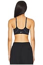 view 3 of 4 Light-Support Lightly Lined Sports Bra in Black & Navy