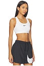 view 2 of 4 Padded Sports Bra in White, Stone Mauve, & Black