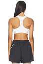 view 3 of 4 Padded Sports Bra in White, Stone Mauve, & Black