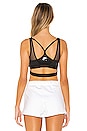 view 3 of 4 Air Mesh Sports Bra in Black