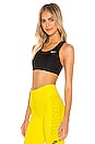 view 3 of 5 Med Non Pad Sports Bra in Black