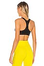 view 4 of 5 Med Non Pad Sports Bra in Black