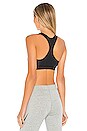 view 3 of 4 Swoosh Band Sports Bra in Black & White