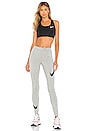 view 4 of 4 Swoosh Band Sports Bra in Black & White