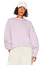 view 1 of 4 Fleece Crewneck Sweatshirt in Doll & Sail