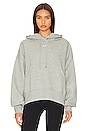 view 1 of 4 Over-oversized Pullover Hoodie in Grey Heather & Sail