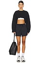 view 4 of 4 CACHE-ÉPAULES OVERSIZED SPORTSWEAR in Black & Sail