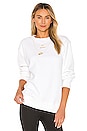 view 1 of 5 NSW Glam Dunk Crewneck in White