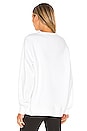 view 3 of 5 NSW Glam Dunk Crewneck in White