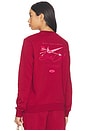 view 1 of 5 SUDADERA in Team Crimson & Rush Pink