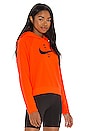 view 2 of 4 SUDADERA SWOOSH in Total Orange & Black